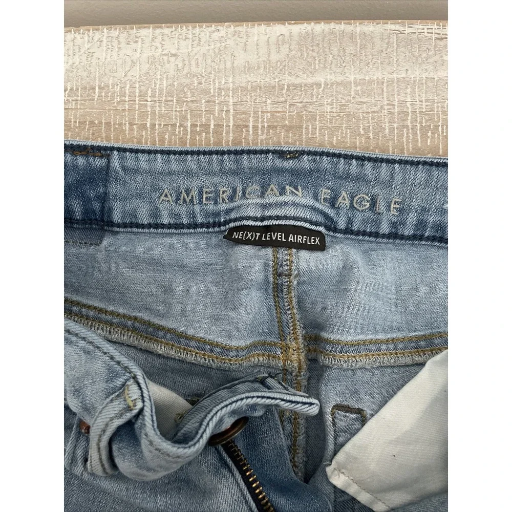 American Eagle Air Flex  Jeans‎ 28x28 Light Skinny Ripped Men's Jeans